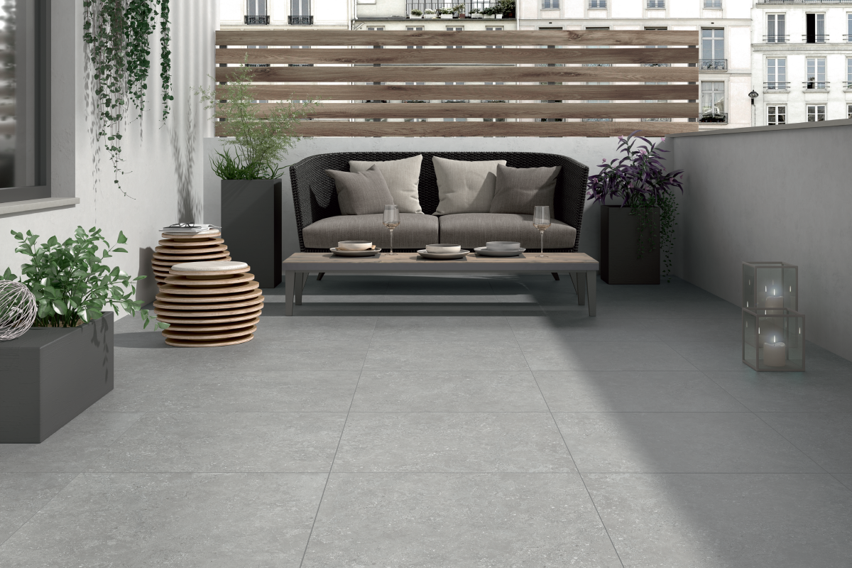 Ridefort Grey 60x60 - Vitacer - Exterior Ridefort Grey 60x60 - Emisan Azulejos