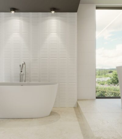 Azulejo Blanco Brillo 40x120 - Emisan Azulejos