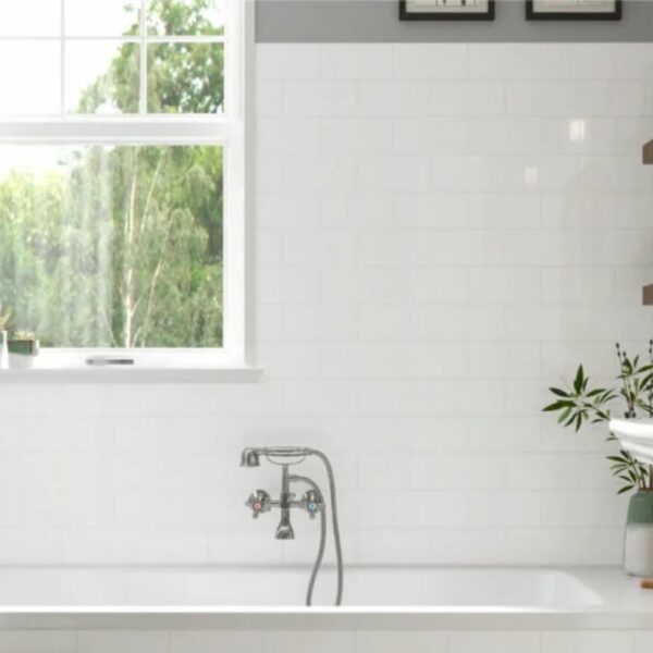 Revestimiento Blanco Brillo 10x20 - Emisan Azulejos