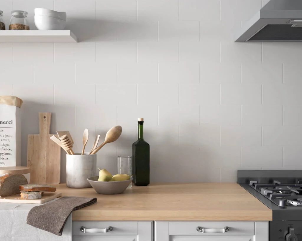 Blanco Liso Mate 10X20 Revestimiento Blanco Mate 10x20 - Emisan Azulejos