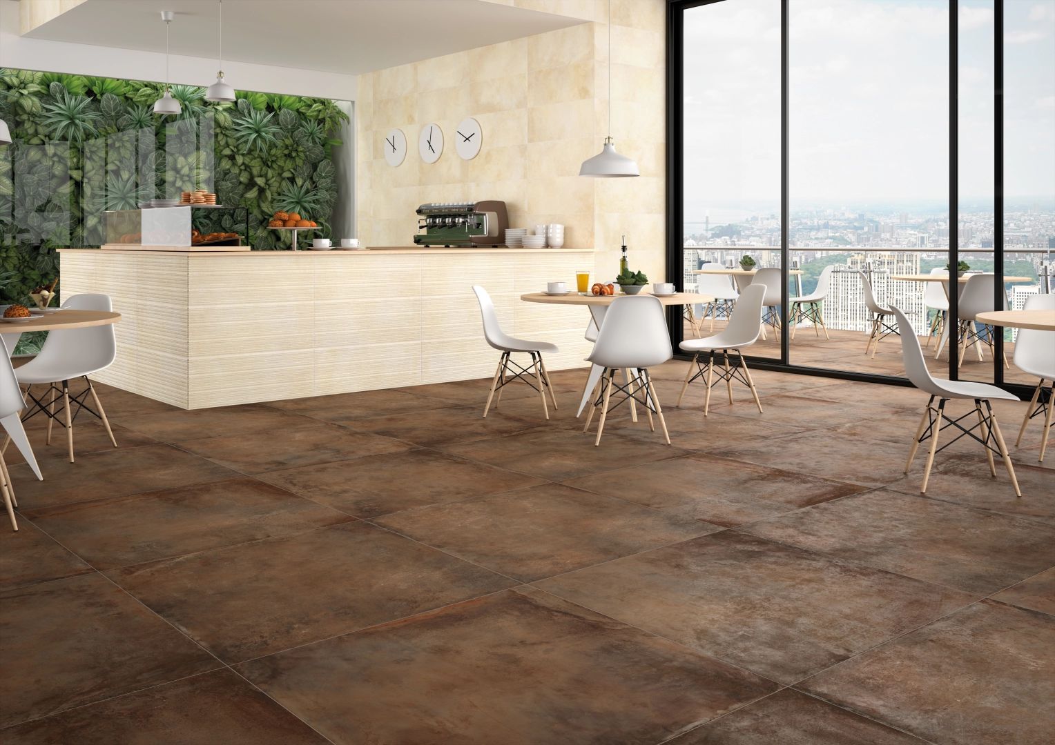 Jasper Oxido 60x60 - STN - Ambiente Jasper Oxido 60x60 - Emisan Azulejos España