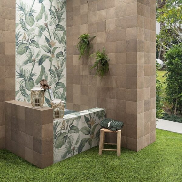 Mural Spring Leaves - Emisan Azulejos