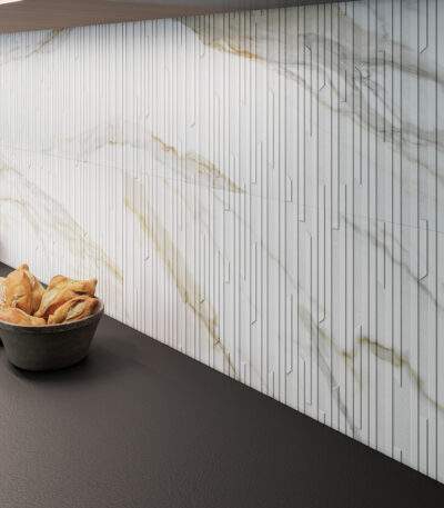 Revestimento Calacatta Concept Gold 60x120 - Emisan Azulejos