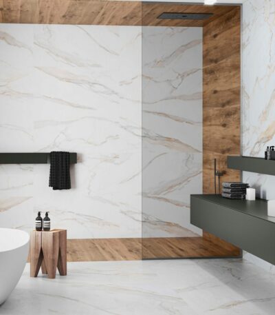 Revestimento Calacatta Gold 40x120 - Emisan Azulejos