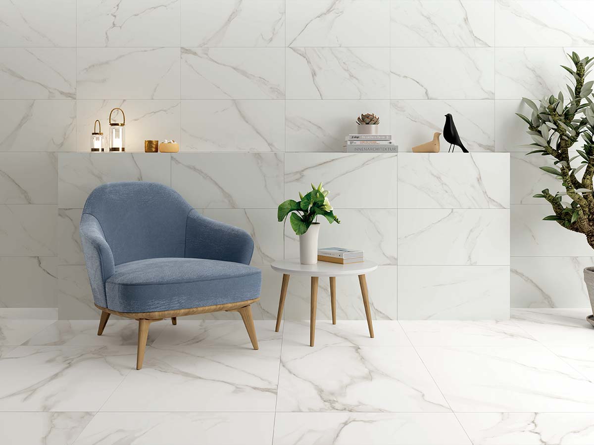 Lumier White Brihlo 30X60 - STN - Ambiente Lumier White 30x60 - Emisan Azulejos Portugal