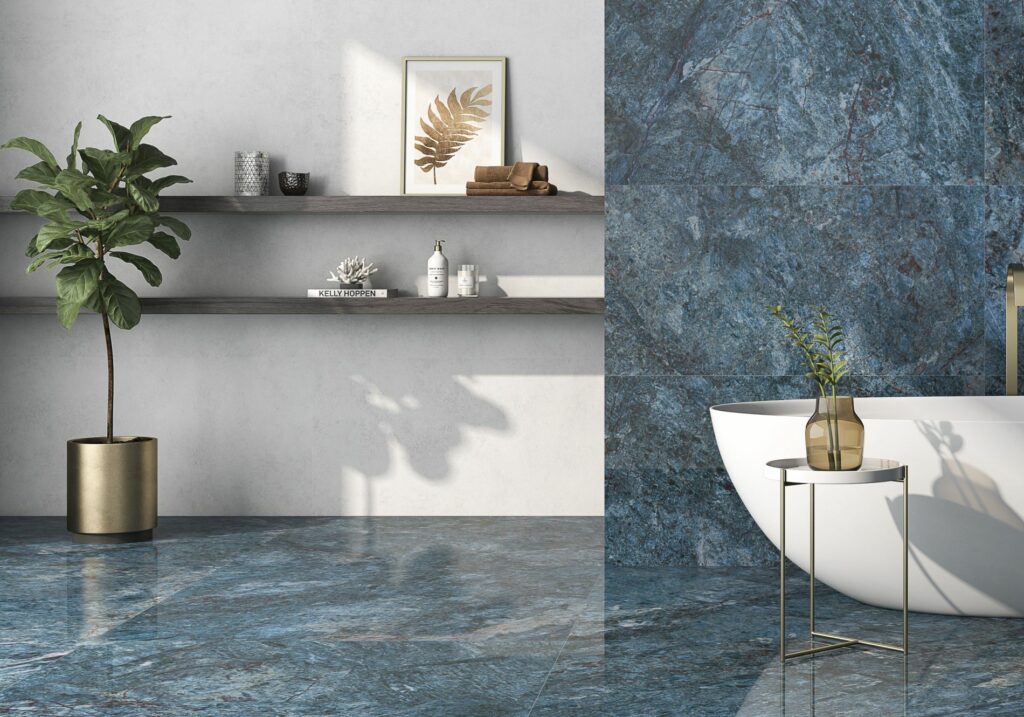 Revestimento Lux Kionia Azzurro 60x120 - Emisan Azulejos