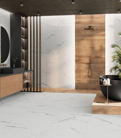Statuario Concept White Vecchio 40x120 - Emisan Azulejos
