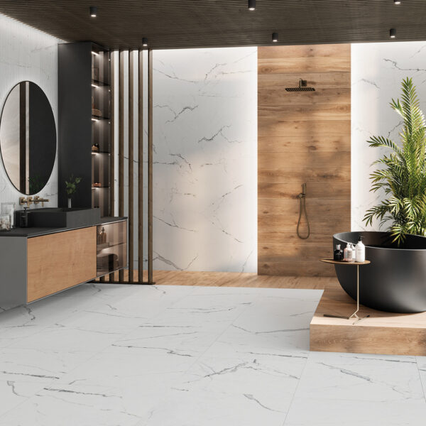 Statuario Concept White Vecchio 40x120 - Emisan Azulejos