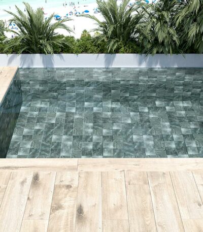 Slate Way Green 15x15 - Emisan Azulejos
