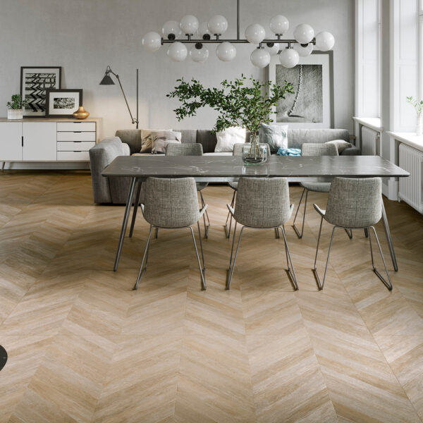 Lenda Chevron Cream 75x150 - Emisan Azulejos