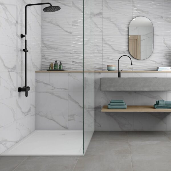 Portofino Branco Brilho 33.3x55 - Emisan Azulejos